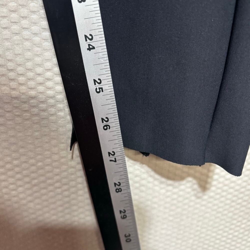 Athleta Stellar Tight Leggings Size Small Black Zip Pockets Trouser Style - Picture 7 of 10